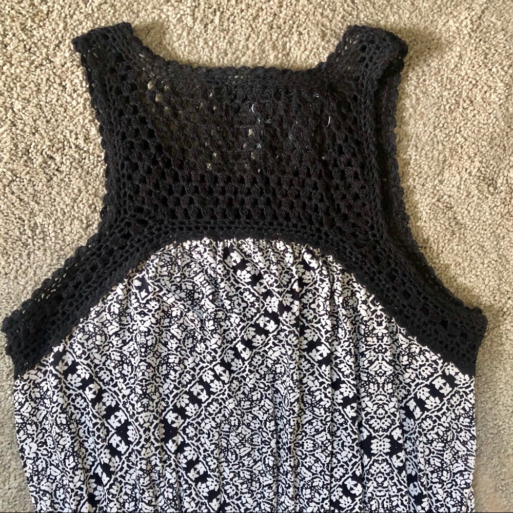 Lucky Brand Crochet Top Dress - Gem